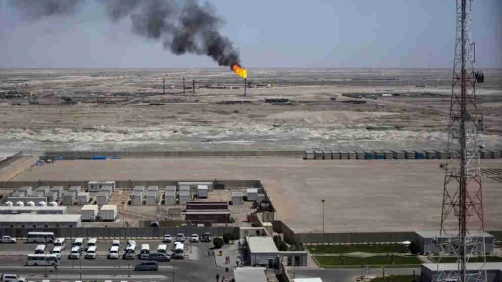 سقوط طائرة مسيرة داخل حقل مجنون النفطي في العراق دون أن تنفجر