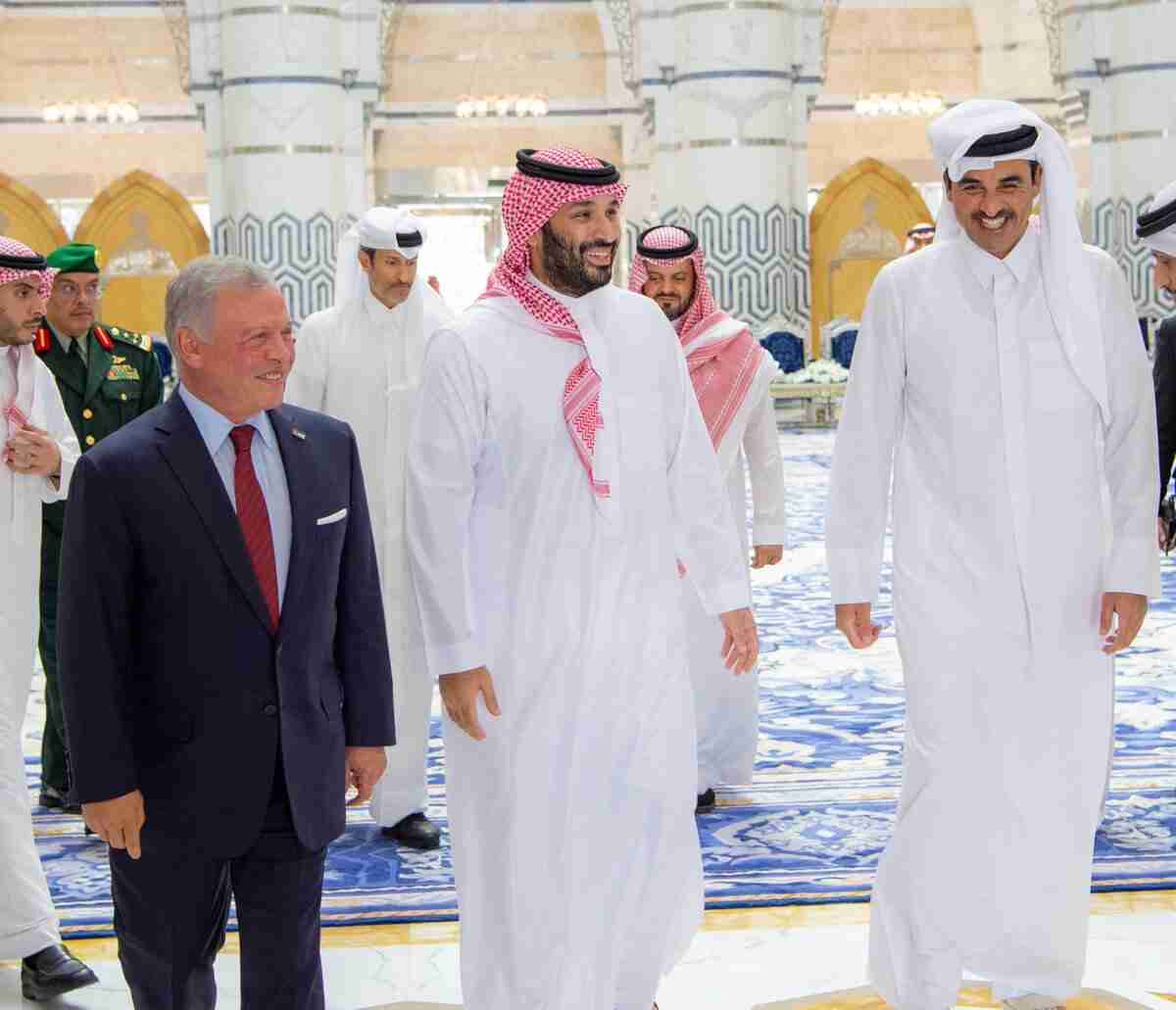 قمة أردنية - سعودية - قطرية في جدة تؤكد على أمن الأردن ودول الخليج واحد لا يتجزأ