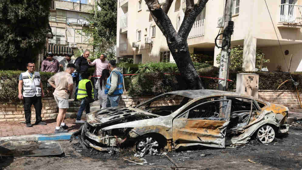 ثمانية إصابات في إسرائيل بعد رشقة صاروخية إيرانية