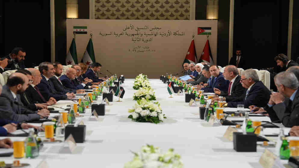 انطلاق اجتماعات مجلس التنسيق الأعلى بين الأردن وسوريا على المستوى الوزاري