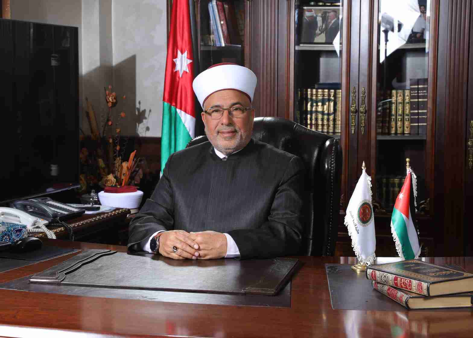 قاضي القضاة يدعو لتوحيد الجهود خلف القيادة الهاشمية