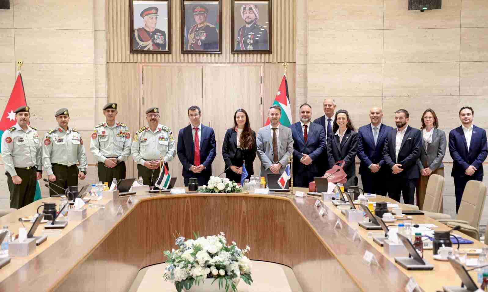 توقيع اتفاقية بين القوات المسلحة ومفوضية الاتحاد الأوروبي