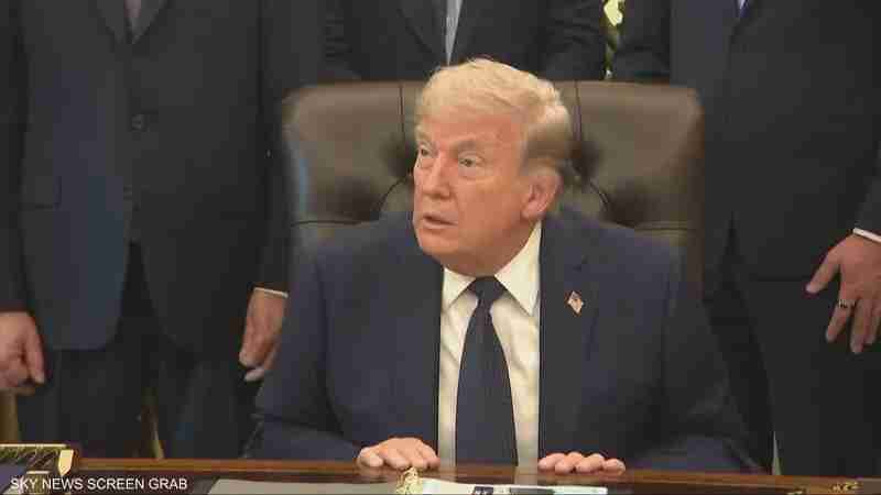 ترامب يترأس الاثنين اجتماع أزمة بشأن إيران