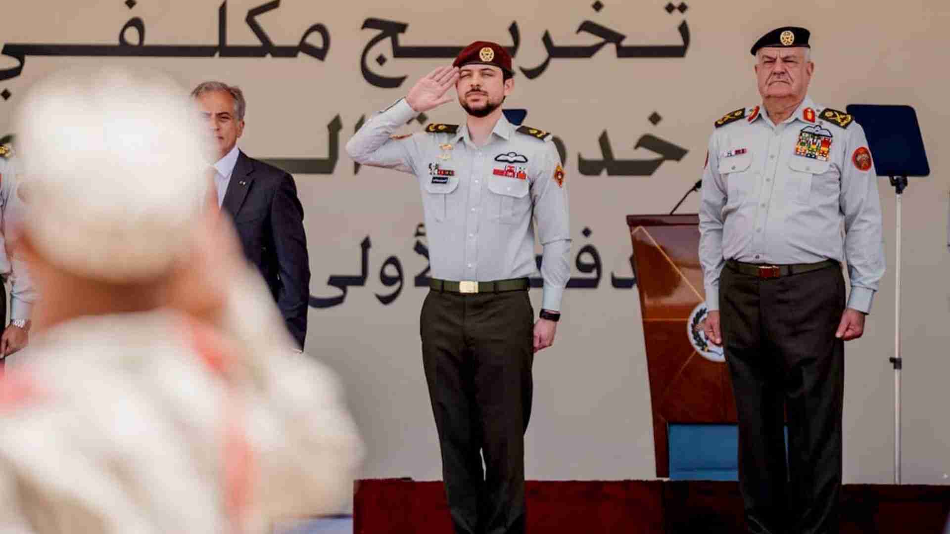 ولي العهد يرعى حفل تخريج الدفعة الأولى من مكلفي خدمة العلم - نص الكلمة