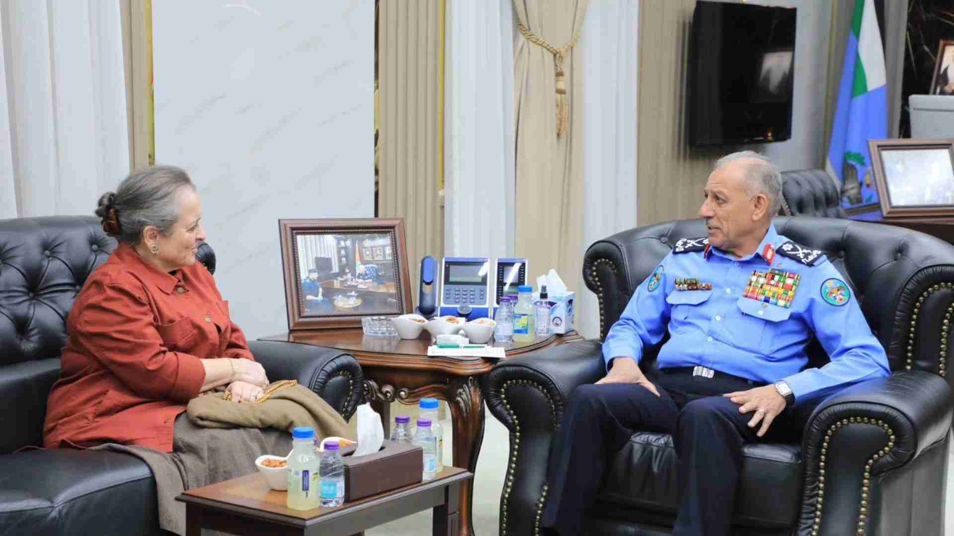 الأميرة عالية خلال لقائها مدير الأمن العام: حماية البيئة والحياة البرية مسؤولية وطنية