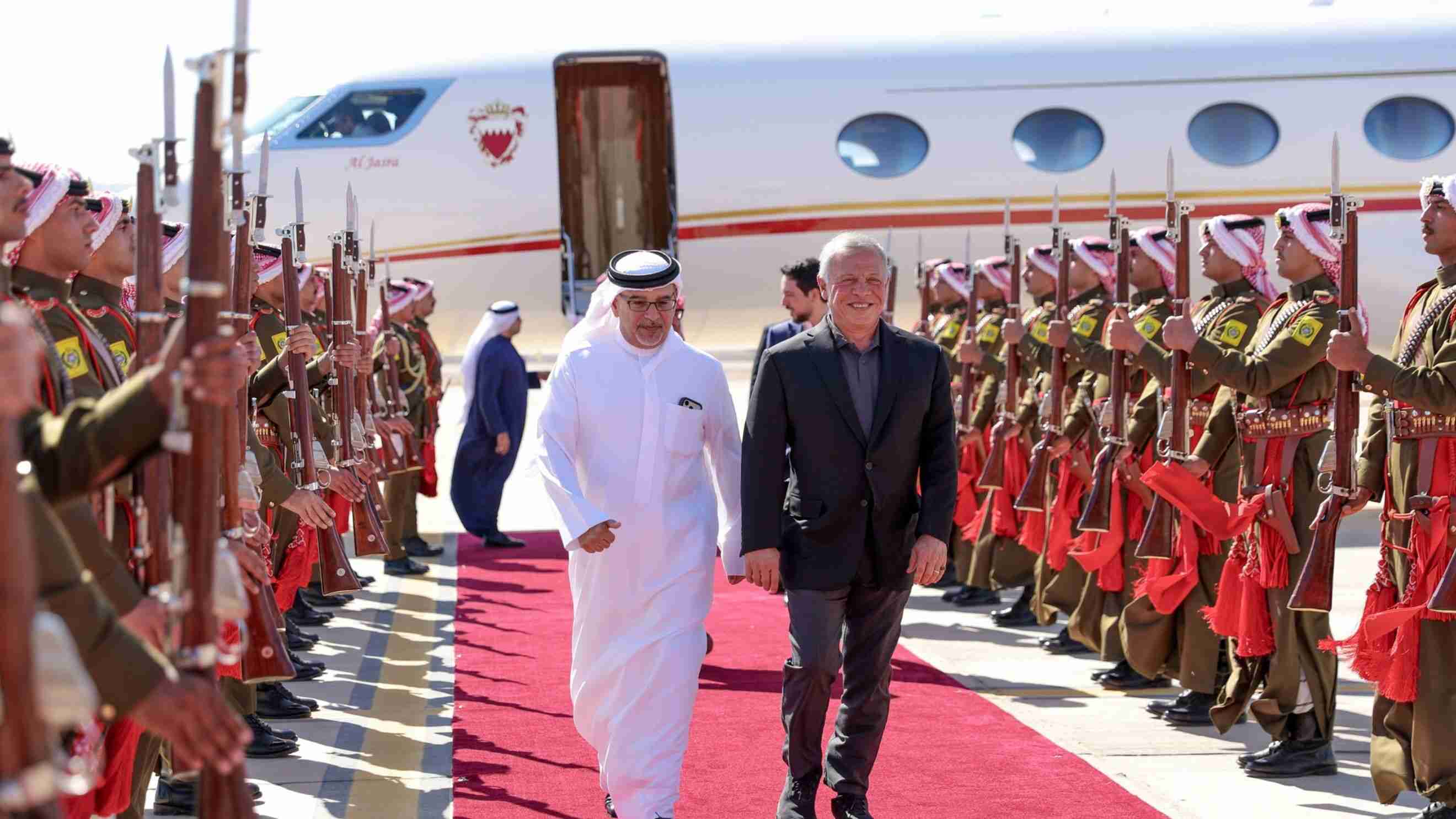 الملك يؤكد وقوف الأردن مع البحرين ودول الخليج