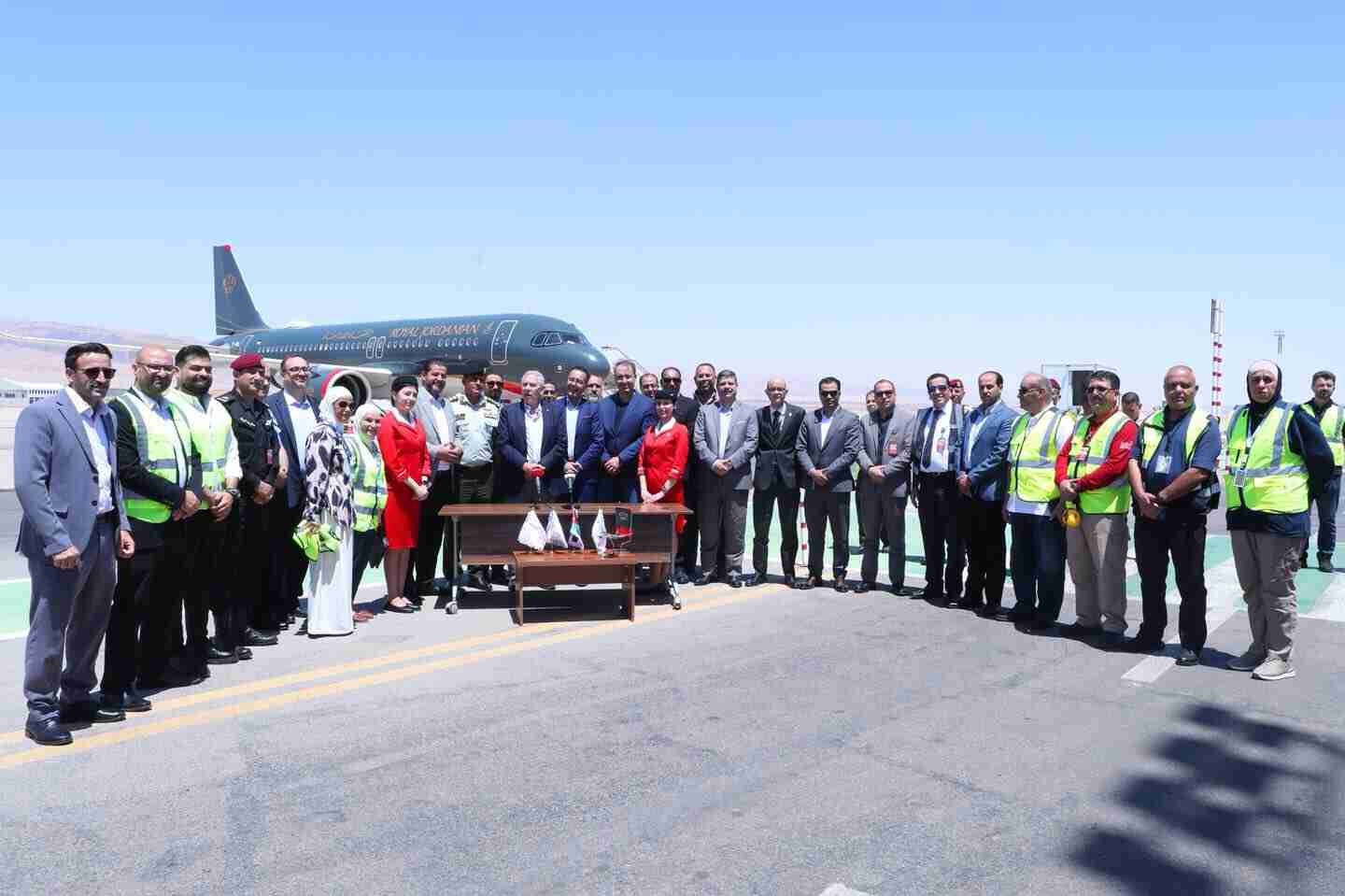 تدشين خطوط رحلات جوية مباشرة بين العقبة والرياض وأبو ظبي