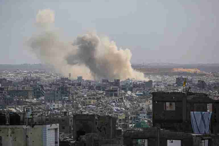 اربعة قتلى بنيران وقصف الاحتلال الإسرائيلي على غزة