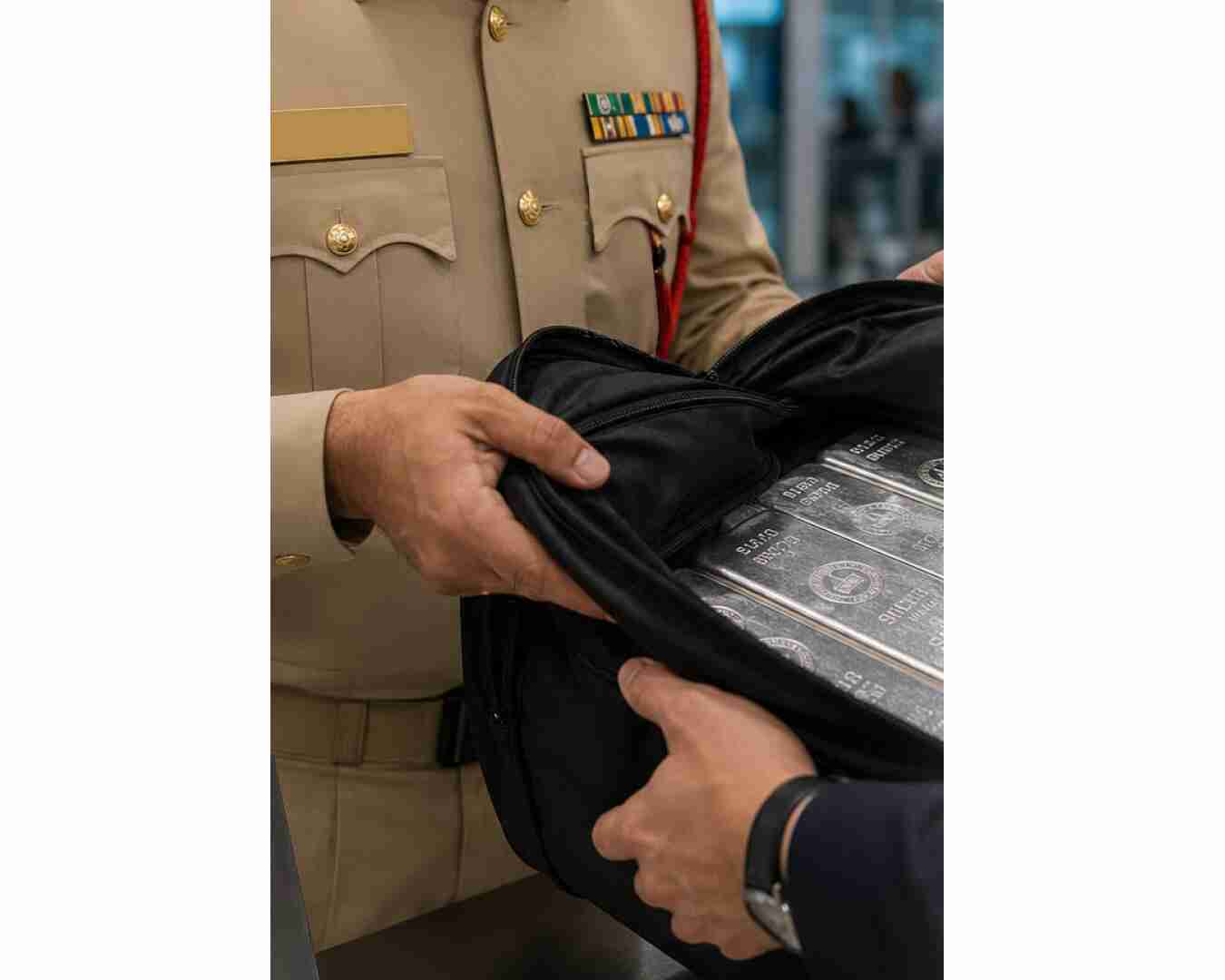 شرطة دبي تُعيد حقيبة تحوي سبائك فضة بقيمة مليوني درهم إلى مسافر آسيوي