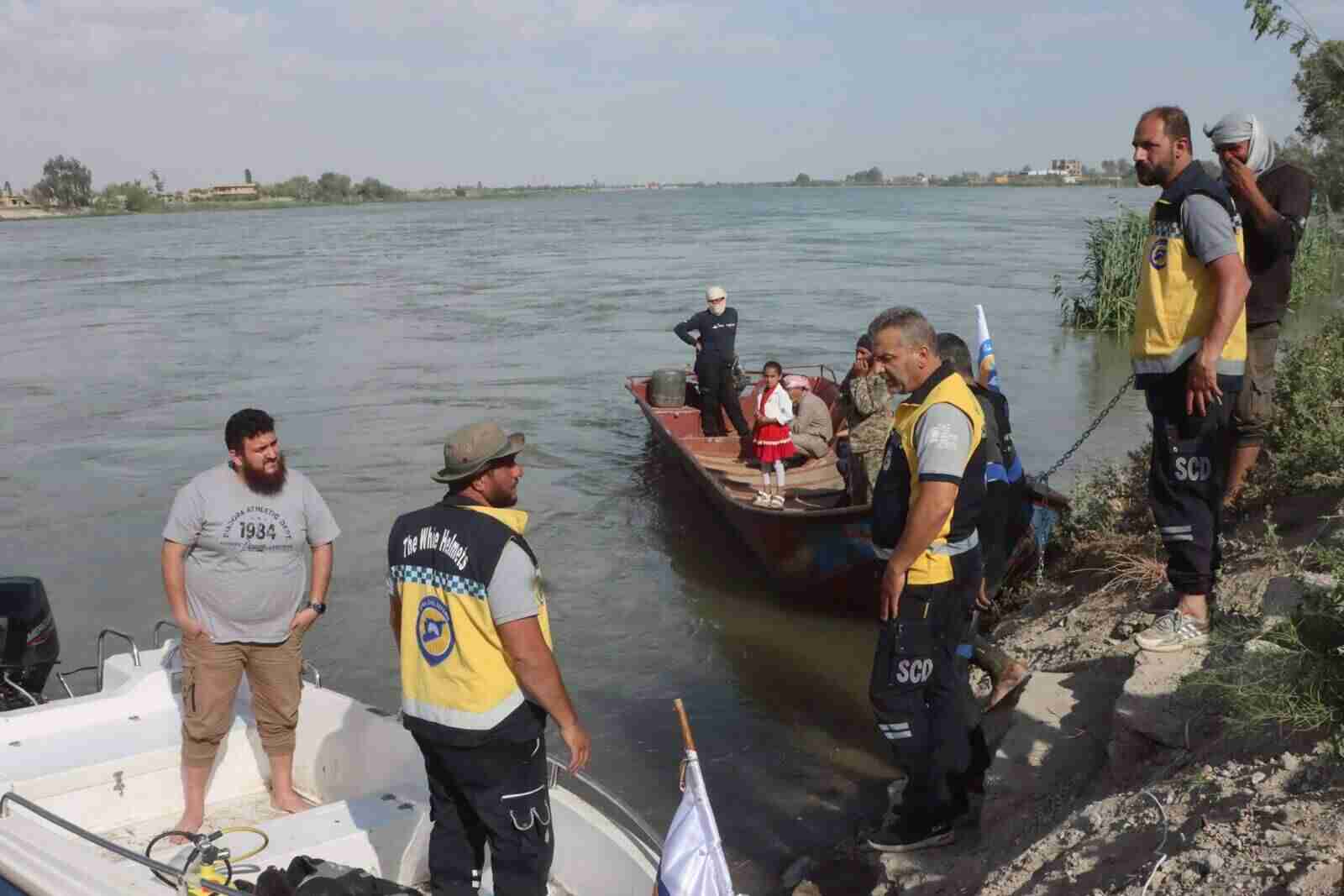 انحسار ملحوظ لمنسوب المياه في بعض مناطق دير الزور