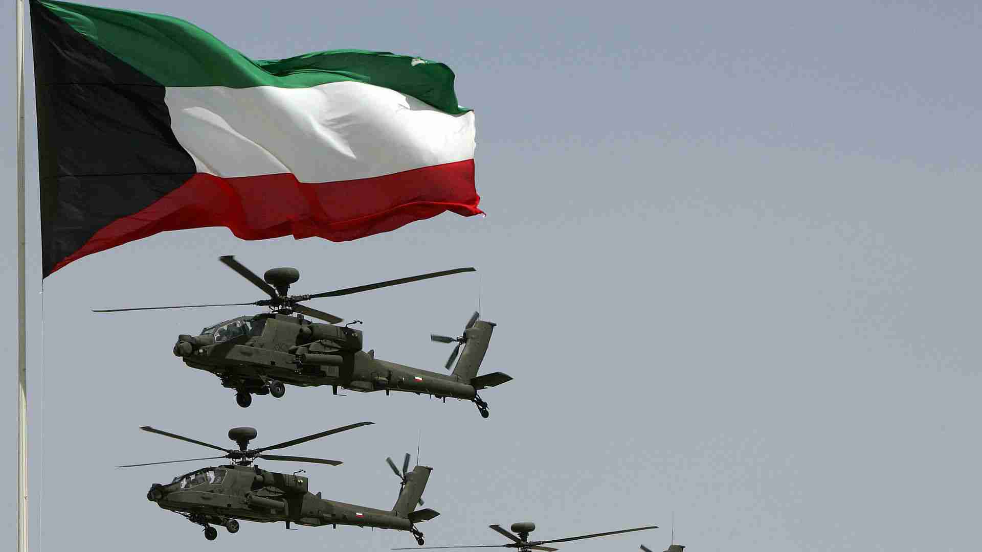 الجيش الكويتي يعلن التصدي لأهداف جوية معادية