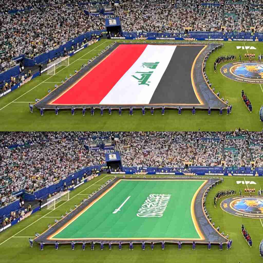 لوجود لفظ الجلالة.. الفيفا تستثني علمي العراق والسعودية من مراسم كأس العالم