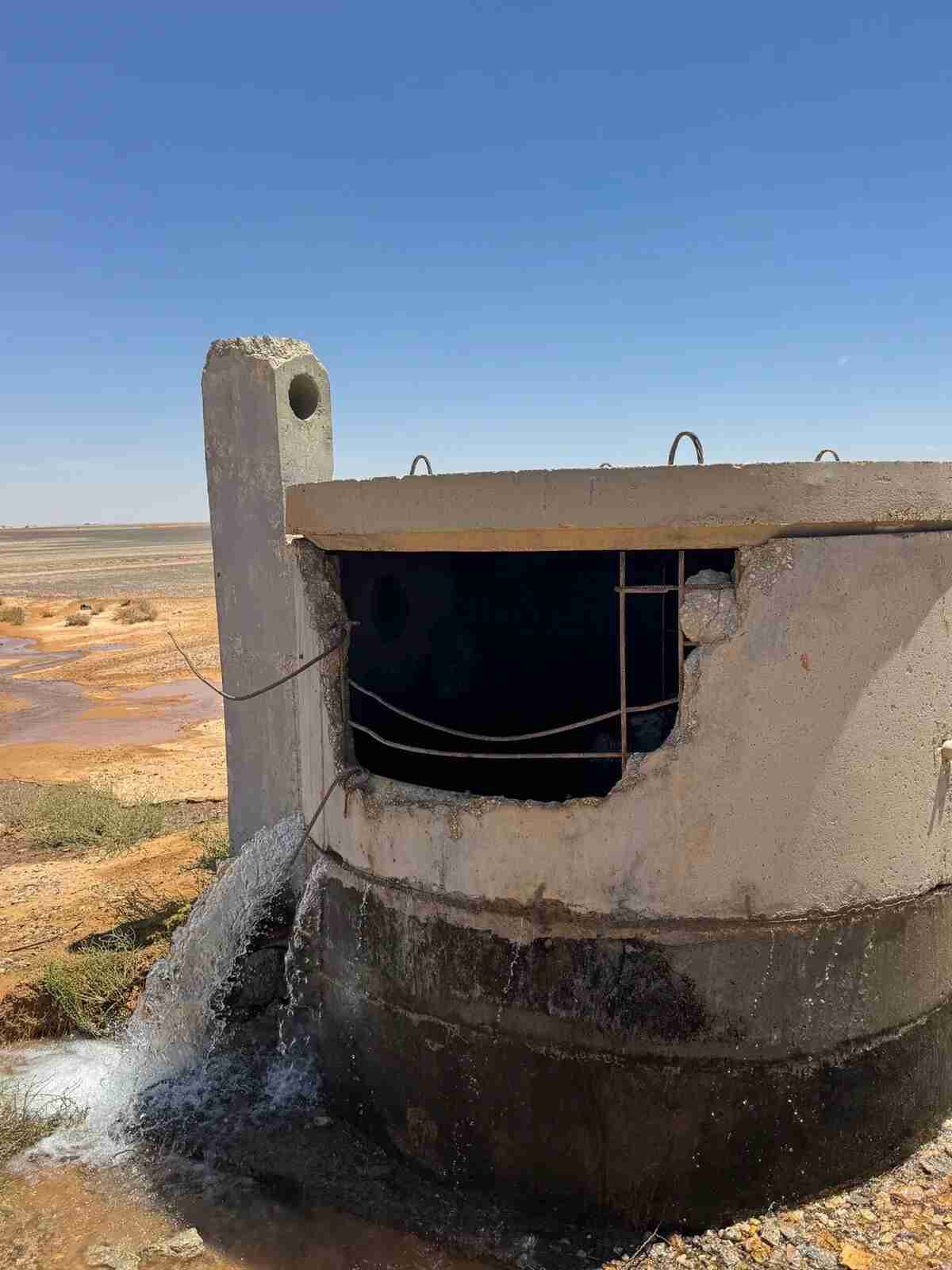 ضبط اعتداءات كبيرة على خط الديسي في الجفر ومزرعة في جنوب عمّان تبيع المياه عبر بئر مخالف