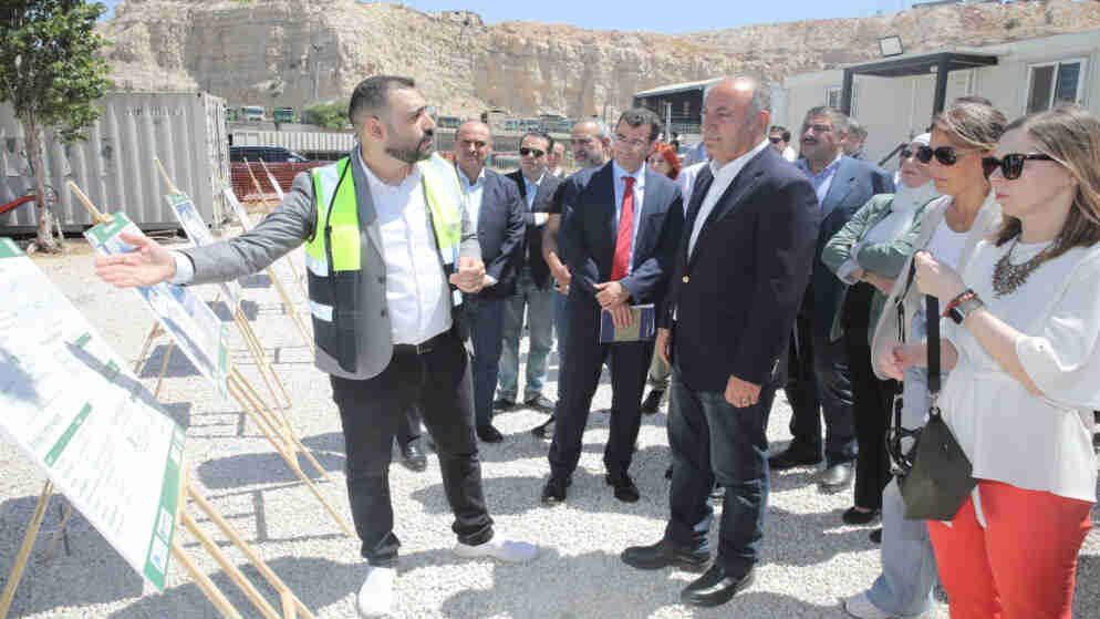 البدء بتركيب المحرك الرابع لمشروع الغاز الحيوي في مكب الغباوي 