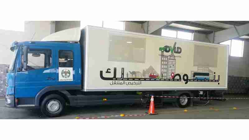 الترخيص المتنقل في الأزرق والرصيفة الأحد والاثنين